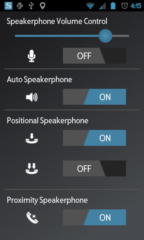 Speakerphone Control 2.3.3
