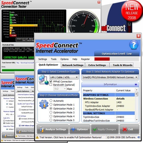 SpeedConnect Internet Accelerator 7.0
