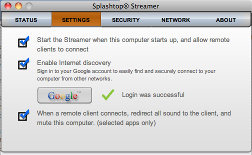Splashtop Streamer for Mac 2.1.5.1