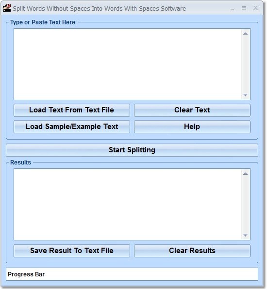 Split Words Without Spaces Into Words With Spaces Software 7.0