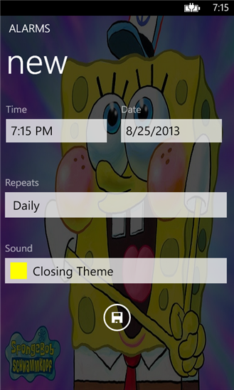 Spongebob Alarm 2.5.0.0