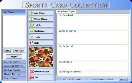 Sports Card Collection 3.1