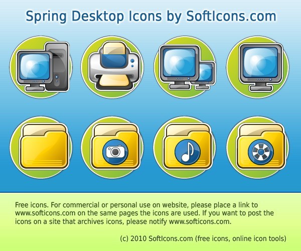 Spring Desktop Icons 1.1
