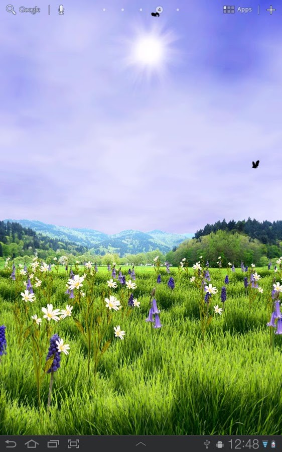 Spring Meadow Live Wallpaper 2.00