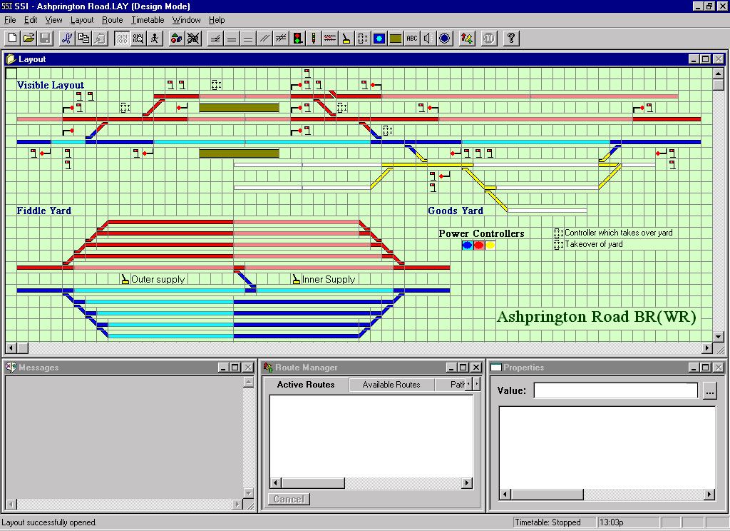 SSI Model Railway Control System 3.00