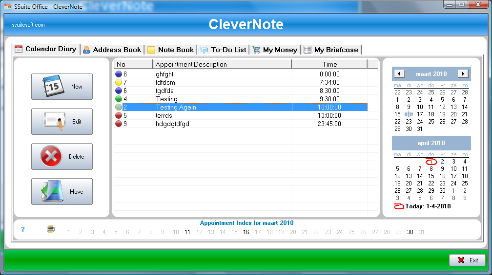 SSuite CleverNote PIM Portable 2.4