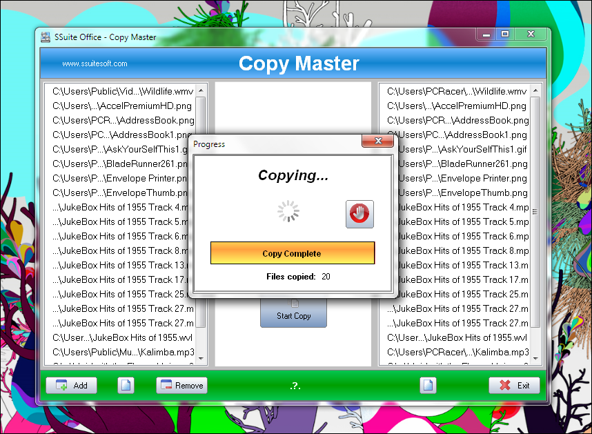 SSuite Copy Master 2.0.1