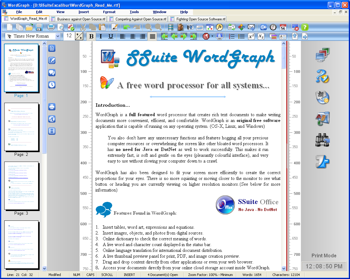 SSuite Office WordGraph 8.30.2