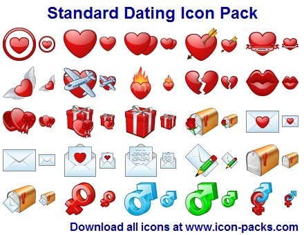 Standard Dating Icon Pack 2012