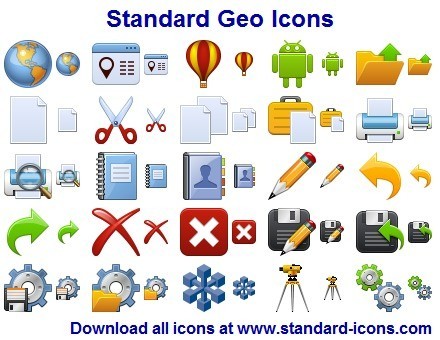 Standard Geo Icons 2012.3
