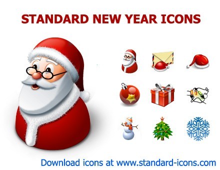 Standard New Year Icons 2009.2