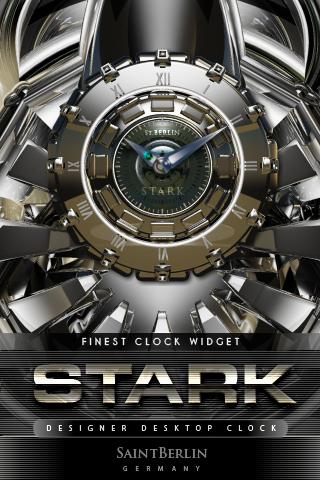 STARK designer clock widget 2.22