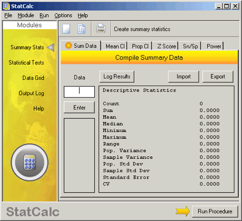 StatCalc 5.4.3