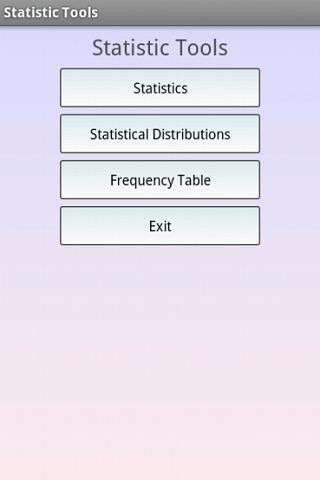 Statistical Tools Pro 1.0