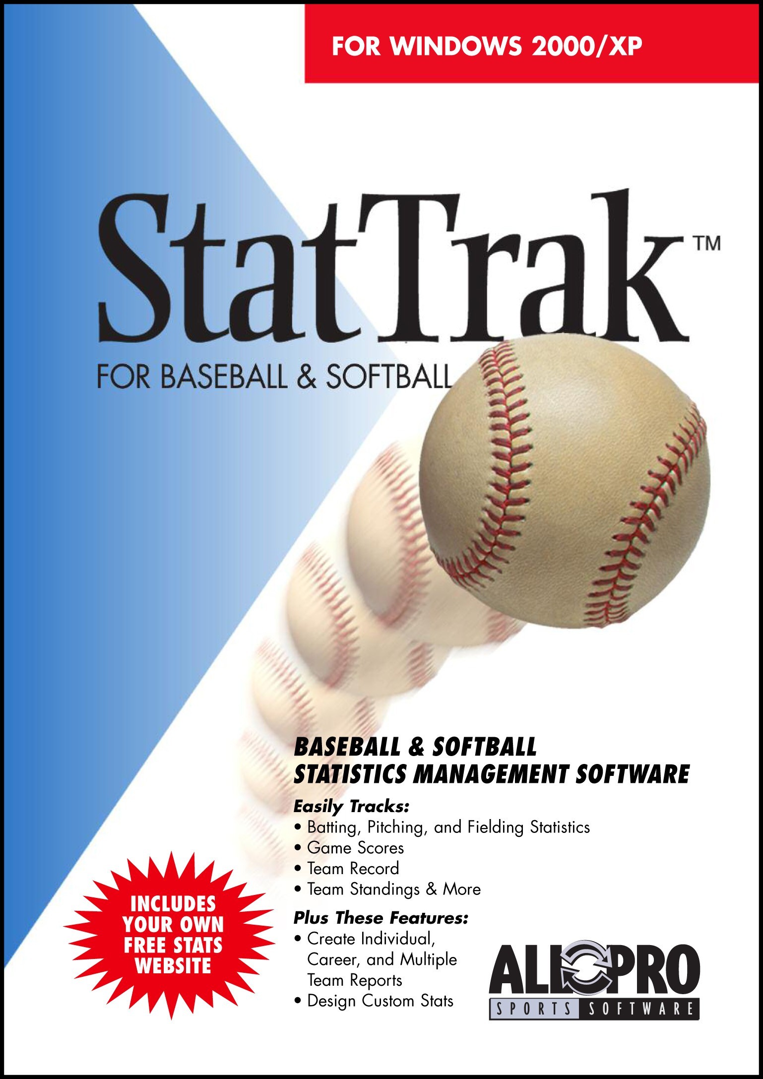 StatTrak for Baseball Softball 9.0
