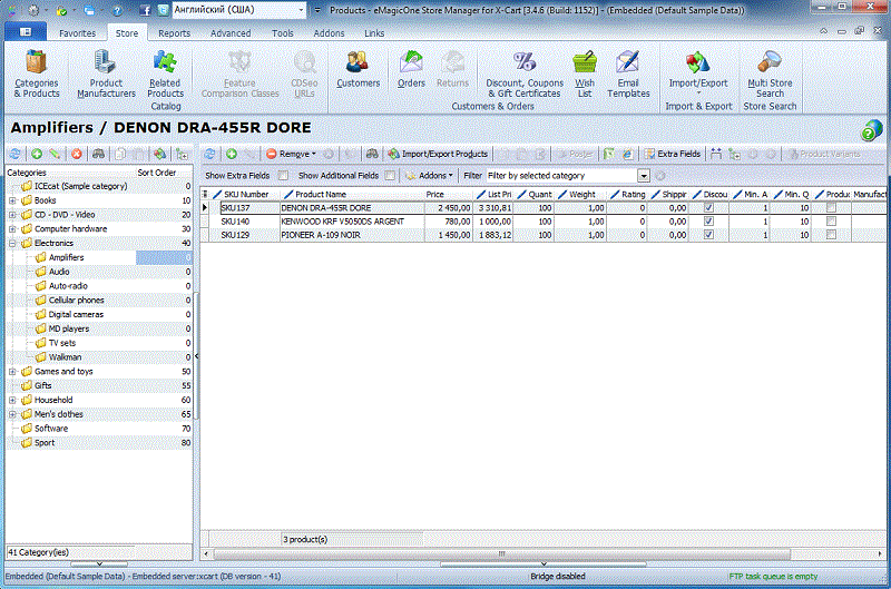 Store Manager for X-Cart 3.4.6.1152