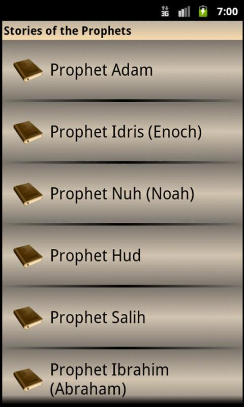 Stories of the Prophets 1.0