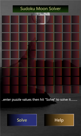 Sudoku Moon Solver 1.1.0.0