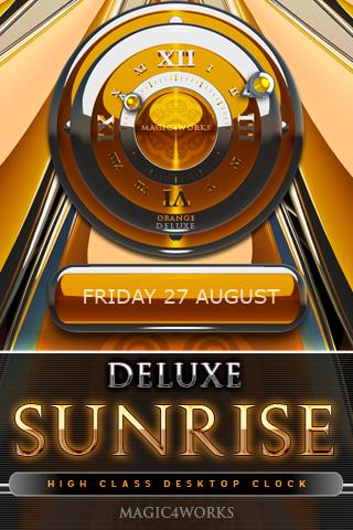 sunrise deluxe clock widget 2.22