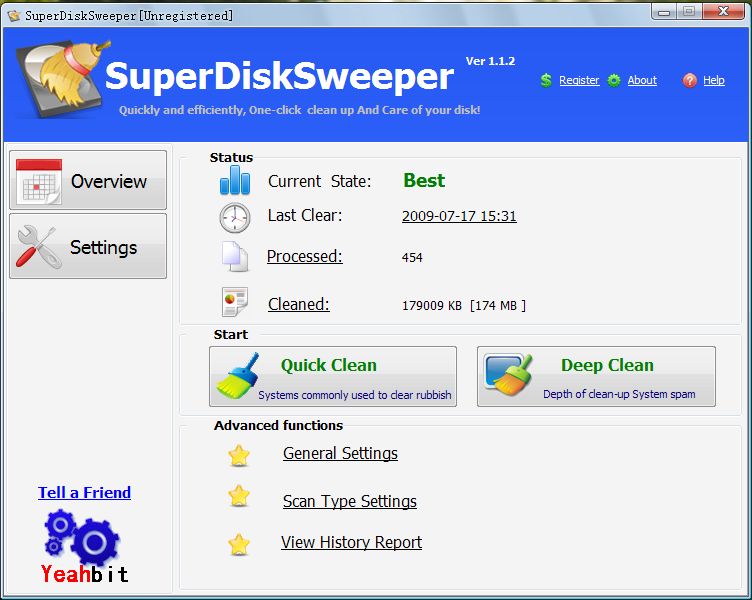 Super DiskSweeper 1.1.2