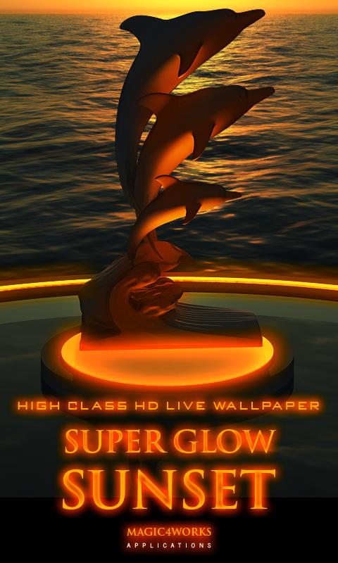 super glow ocean sunset 1.2