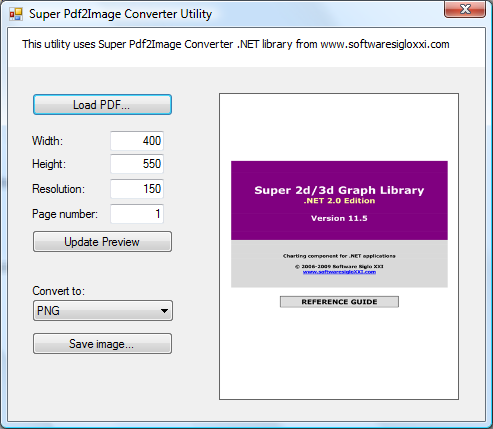 Super PDF2Image Converter .NET 1.4