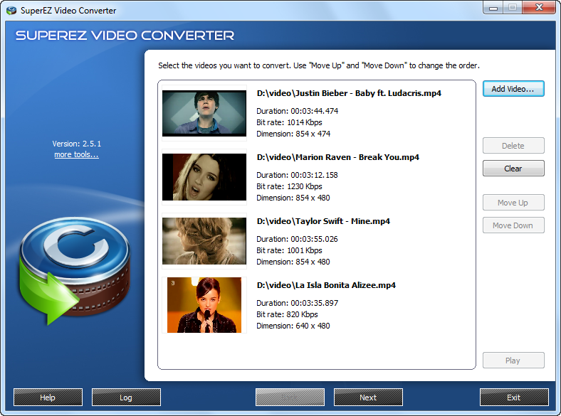 SuperEZ Video Converter 9.7.1
