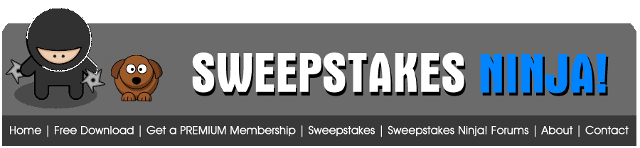 Sweepstakes Ninja - Monthly Membership 9.0