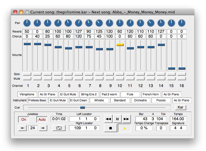 Sweet MIDI Player for Mac OS X 2.5.9