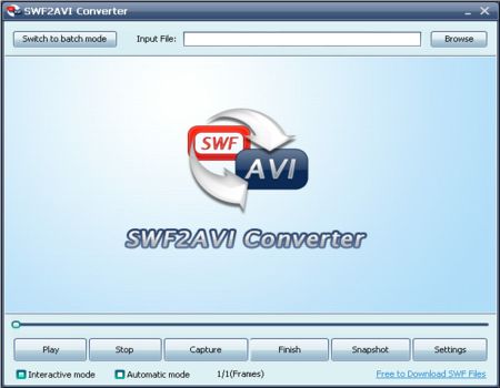 SWF2AVI Converter Pro 2.1