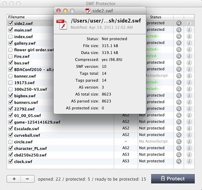 SWF Protector for Mac 4.0