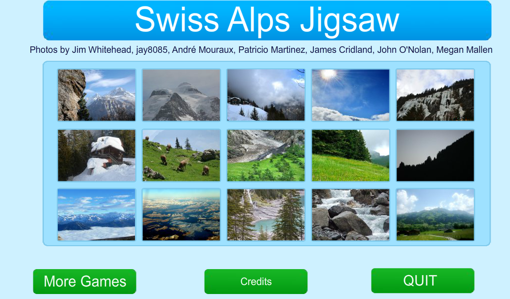 Swiss Alps Jigsaw 1.0.5
