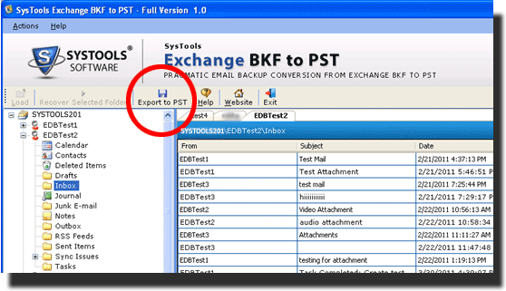 Switch BKF to PST 2.0