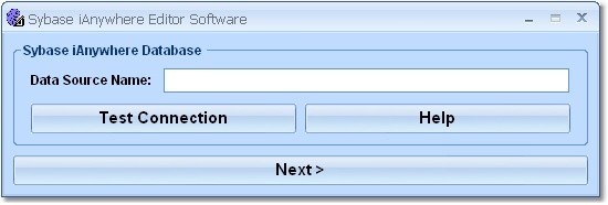 Sybase iAnywhere Editor Software 7.0