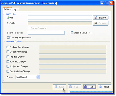 Sybrex SpeedPDF Information Manager 1.1