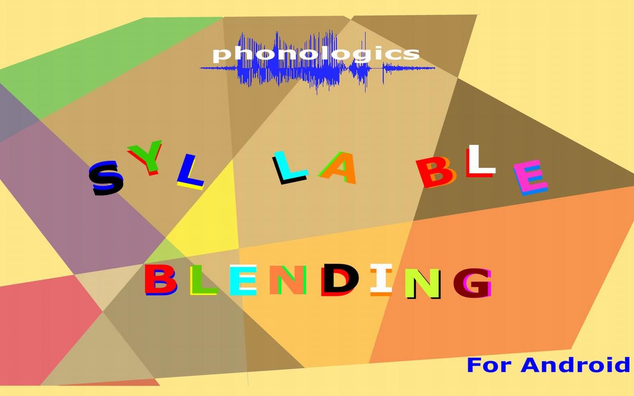 Syllable Blending 1.0