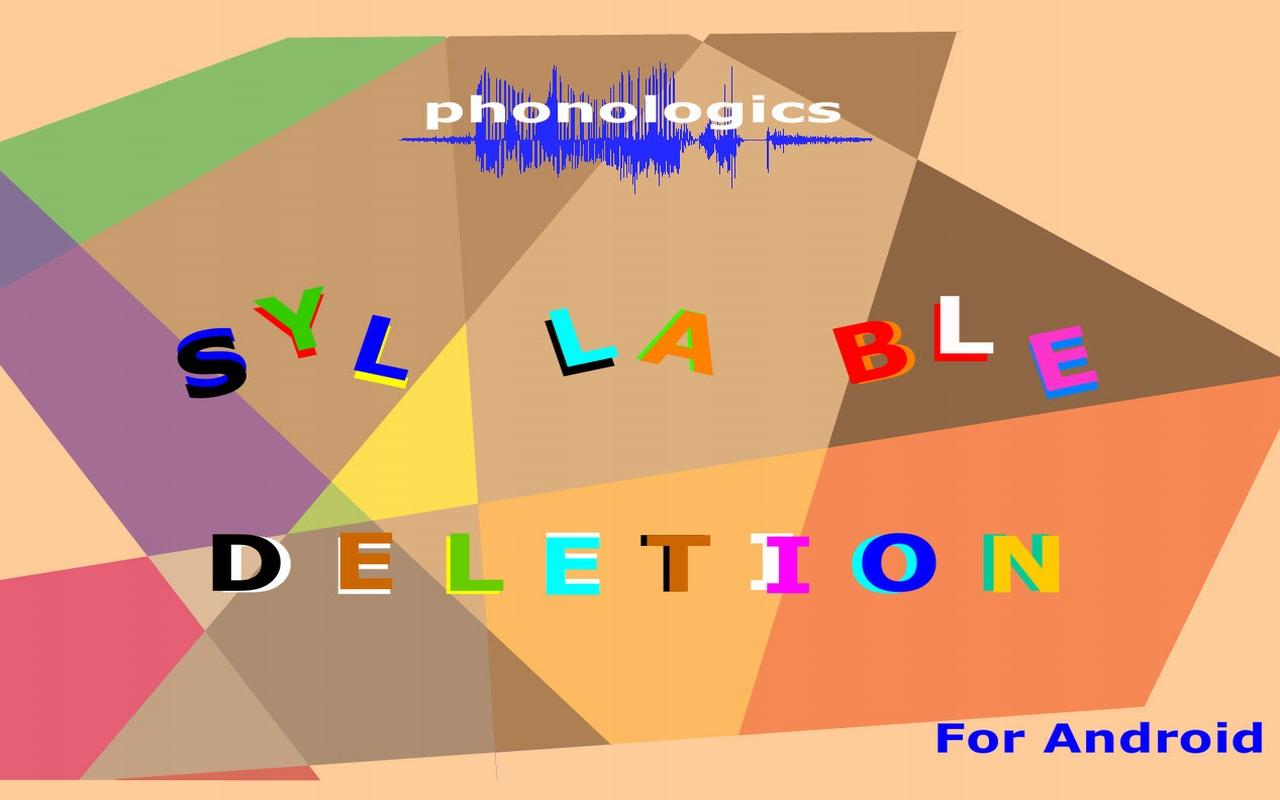 Syllable Deletion 1.0