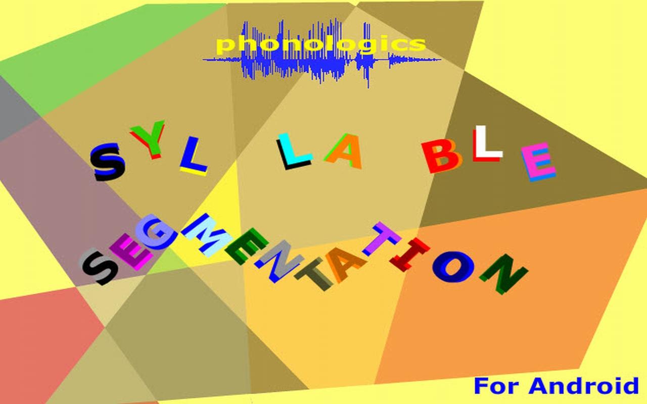 Syllable Segmentation 1.1