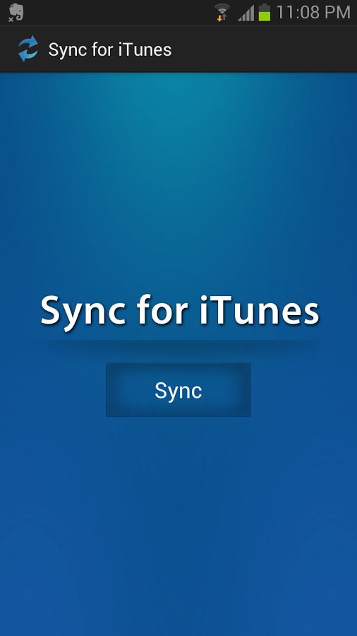 Sync for iTunes 1.0