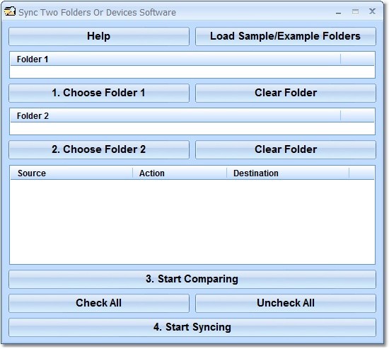 Sync Two Folders Or Devices Software 7.0