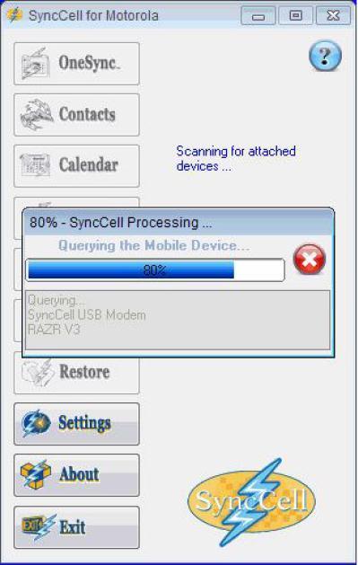 SyncCell For Motorola 3.0.04