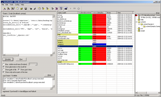 SynchronEX File Sync/FTP/DAV for Linux 3.0.7.1