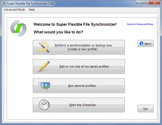 Syncovery, Super Flexible Synchronizer 6.20