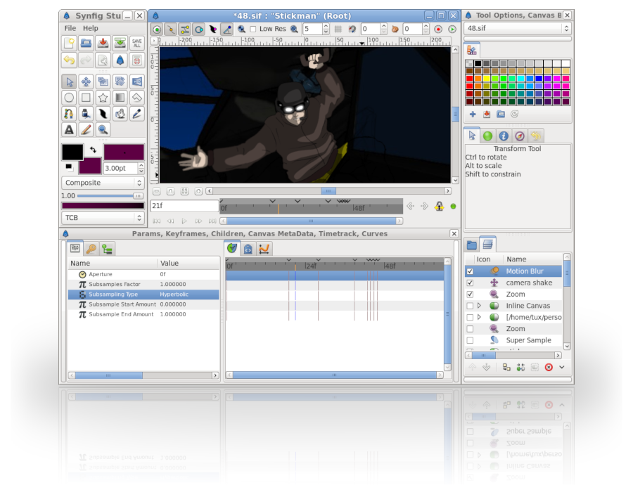 Synfig Studio for Linux 0.63.05