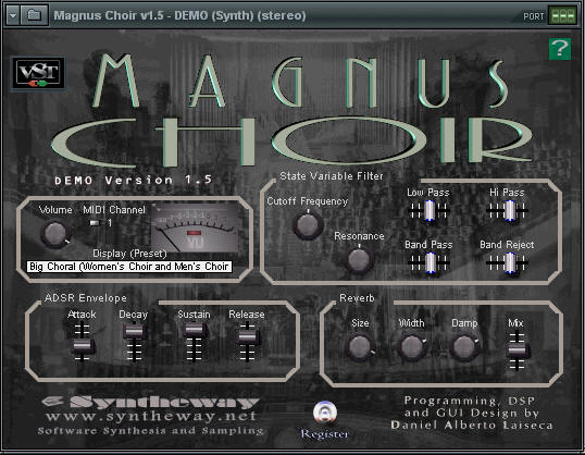 Syntheway Magnus Choir VSTi 1.5