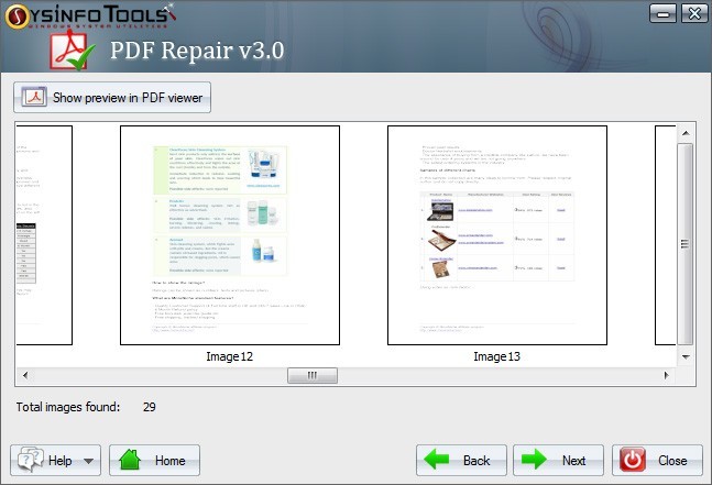 SysInfoTools PDF Repair 3.0