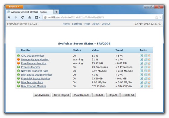 SysPulsar Server 1.9.12