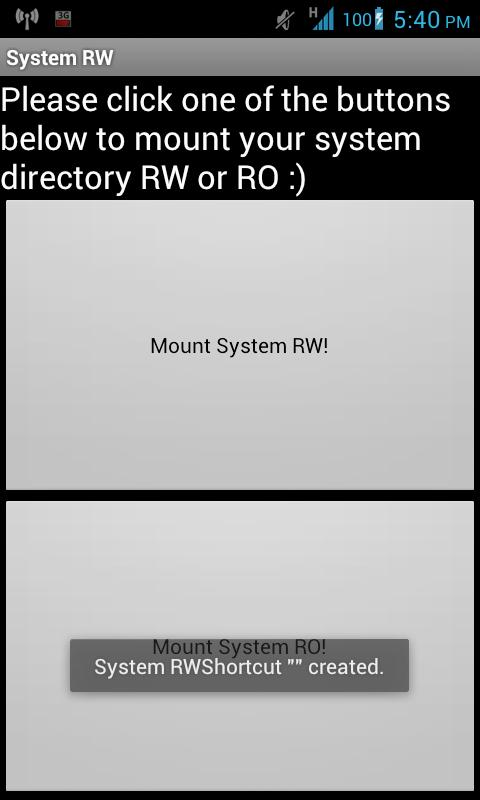 System RW/RO (Donate) 3.0.2