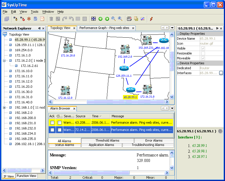 SysUpTime network monitor 6.0 Build 6101