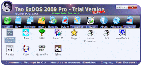 Tao ExDOS Pro 2009 9.0.209